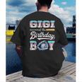 Gigi Of The Birthday Boy Baseball Ice Cream Drip Matching Men's Back Print T-Shirt Gigi Of The Birthday Boy Baseball Ice Cream Drip Matching Men's Back Print T-Shirt
