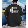 Greatest Game Ever Played Was In Cleveland 2016 Baseball Men's Back Print T-Shirt Greatest Game Ever Played Was In Cleveland 2016 Baseball Men's Back Print T-Shirt