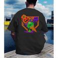 Halloween Baseball Ice Cream Drip Boys Girls Youth Men's Back Print T-Shirt Halloween Baseball Ice Cream Drip Boys Girls Youth Men's Back Print T-Shirt