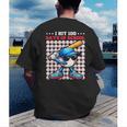 I Hit 100 Days Of School Baseball Player Kids Boys Son Men's Back Print T-Shirt I Hit 100 Days Of School Baseball Player Kids Boys Son Men's Back Print T-Shirt