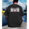 I'm a Proud Soccer Baseball Mom Men's Back Print T-Shirt I'm a Proud Soccer Baseball Mom Men's Back Print T-Shirt
