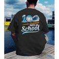 Kid 100 Days Of School Drip Baseball Ice Cream 100th Day Boy Men's Back Print T-Shirt Kid 100 Days Of School Drip Baseball Ice Cream 100th Day Boy Men's Back Print T-Shirt