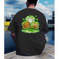 Kids St Patricks Day Shamrock Basketball Baseball Football Men's Back Print T-Shirt Kids St Patricks Day Shamrock Basketball Baseball Football Men's Back Print T-Shirt