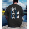 LA Baseball Fan Christmas FA La La Holiday Blue Theme Men's Back Print T-Shirt LA Baseball Fan Christmas FA La La Holiday Blue Theme Men's Back Print T-Shirt
