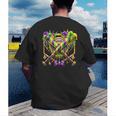 Mardi Gras Baseball Jester Hat New Orleans Men Women Kid Men's Back Print T-Shirt Mardi Gras Baseball Jester Hat New Orleans Men Women Kid Men's Back Print T-Shirt