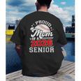 Proud Mom Of A 2026 Senior Baseball Graduation 2026 Men's Back Print T-Shirt Proud Mom Of A 2026 Senior Baseball Graduation 2026 Men's Back Print T-Shirt