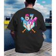 Six Seven Baseball Respect The Drip Boys Baseball Men's Back Print T-Shirt Six Seven Baseball Respect The Drip Boys Baseball Men's Back Print T-Shirt