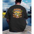Spring Training 2026 Baseball Vintage Sunset Men's Back Print T-Shirt