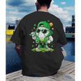 St Patrick Day Baseball Drip Ice Cream Men Boys Kids Men's Back Print T-Shirt St Patrick Day Baseball Drip Ice Cream Men Boys Kids Men's Back Print T-Shirt