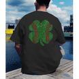 St Patricks Day Shamrock Baseball Saint Paddy's Men's Back Print T-Shirt St Patricks Day Shamrock Baseball Saint Paddy's Men's Back Print T-Shirt
