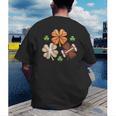 St Patricks Day Shamrock Basketball Baseball Irish Boys Men Men's Back Print T-Shirt St Patricks Day Shamrock Basketball Baseball Irish Boys Men Men's Back Print T-Shirt