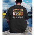 I Survived 6733 Days Of 3rd Grade Baseball Football 100 Day Men's Back Print T-Shirt I Survived 6733 Days Of 3rd Grade Baseball Football 100 Day Men's Back Print T-Shirt