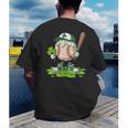Toddler Baseball Drip Ice Cream Boys Kids St Patricks Day Men's Back Print T-Shirt Toddler Baseball Drip Ice Cream Boys Kids St Patricks Day Men's Back Print T-Shirt