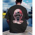 Valentine Baseball Catcher Mask Ice Cream Drip Tee For Boys Men's Back Print T-Shirt Valentine Baseball Catcher Mask Ice Cream Drip Tee For Boys Men's Back Print T-Shirt