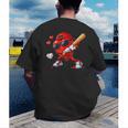 Valentine Baseball Heart Sports Love Valentines Day Boys Men's Back Print T-Shirt Valentine Baseball Heart Sports Love Valentines Day Boys Men's Back Print T-Shirt