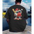 Valentines Day Heart Baseball Drip Ice Cream Boys Kids Men Men's Back Print T-Shirt Valentines Day Heart Baseball Drip Ice Cream Boys Kids Men Men's Back Print T-Shirt