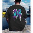 Vintage Baseball 14 Number Men's Back Print T-Shirt Vintage Baseball 14 Number Men's Back Print T-Shirt