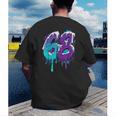 Vintage Baseball 68 Number Men's Back Print T-Shirt Vintage Baseball 68 Number Men's Back Print T-Shirt