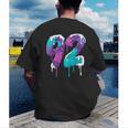 Vintage Baseball 92 Number Men's Back Print T-Shirt Vintage Baseball 92 Number Men's Back Print T-Shirt