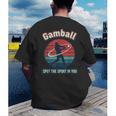 Vintage Baseball Batter Retro Sports Circle Graphic Men's Back Print T-Shirt Vintage Baseball Batter Retro Sports Circle Graphic Men's Back Print T-Shirt