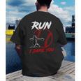 Vintage Baseball Catcher Boys Go Ahead Run I Dare You Men's Back Print T-Shirt Vintage Baseball Catcher Boys Go Ahead Run I Dare You Men's Back Print T-Shirt