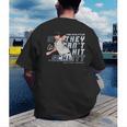 They Can't Hit Schlitt Cam Schlittler New York Baseball MLBP Men's Back Print T-Shirt They Can't Hit Schlitt Cam Schlittler New York Baseball MLBP Men's Back Print T-Shirt