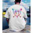 Baseball Drip I Was 6 Now I'm 7 67 Meme 7th Birthday Men's Back Print T-Shirt Baseball Drip I Was 6 Now I'm 7 67 Meme 7th Birthday Men's Back Print T-Shirt