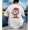 Baseball Ice Cream Valentine Dripping Game Day Men Boys Kids Men's Back Print T-Shirt Baseball Ice Cream Valentine Dripping Game Day Men Boys Kids Men's Back Print T-Shirt