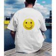 Boobies Make Me Smile Mardi Gras Raglan Baseball Tee Men's Back Print T-Shirt