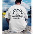 Chairmakers Sheboygan Minor League Baseball Men's Back Print T-Shirt