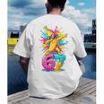 Dabbing Banana 67 Drip Baseball Drip Six Seven Joke Premium Tri-Blend Men's Back Print T-Shirt