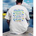 Don’t Hear What I Didn’t Say Autism Awareness Valentine Raglan Baseball Tee Men's Back Print T-Shirt Don’t Hear What I Didn’t Say Autism Awareness Valentine Raglan Baseball Tee Men's Back Print T-Shirt