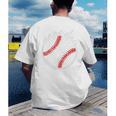 Game Day Baseball Baseball Lovers Softball Life Mom Premium Tri-Blend Men's Back Print T-Shirt Game Day Baseball Baseball Lovers Softball Life Mom Premium Tri-Blend Men's Back Print T-Shirt