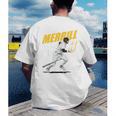 Jackson Merrill San Diego MLB Baseball Player MLBJME204M Men's Back Print T-Shirt
