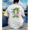 Kids Boys St Patricks Day Irish Flag Kids Baseball Ice Cream Drip Men's Back Print T-Shirt Kids Boys St Patricks Day Irish Flag Kids Baseball Ice Cream Drip Men's Back Print T-Shirt