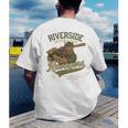 Riverside Ravagers Retro Minor League Baseball Men's Back Print T-Shirt Riverside Ravagers Retro Minor League Baseball Men's Back Print T-Shirt