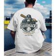 Sioux City Silverbacks Retro Minor League Baseball Men's Back Print T-Shirt