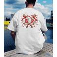 Six Seven 67 Meme Baseball Coquette Bow Valentine Men's Back Print T-Shirt Six Seven 67 Meme Baseball Coquette Bow Valentine Men's Back Print T-Shirt