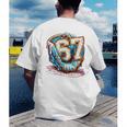 Six Seven Baseball Lifestyle 67 Meme Gen Alpha Slang Premium Tri-Blend Men's Back Print T-Shirt Six Seven Baseball Lifestyle 67 Meme Gen Alpha Slang Premium Tri-Blend Men's Back Print T-Shirt