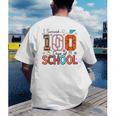 I Survived 100 Days Baseball Football Basketball School Kids Men's Back Print T-Shirt I Survived 100 Days Baseball Football Basketball School Kids Men's Back Print T-Shirt