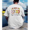 I Survived 6733 Days Baseball Football Softball 3rd Grade Men's Back Print T-Shirt I Survived 6733 Days Baseball Football Softball 3rd Grade Men's Back Print T-Shirt
