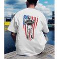 US Flag Baseball Player Batter Sport Lover Team Coach Family Men's Back Print T-Shirt US Flag Baseball Player Batter Sport Lover Team Coach Family Men's Back Print T-Shirt