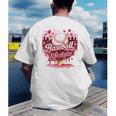 Valentine Baseball Lifestyle Home Plate Ice-Cream Drip Boys Men's Back Print T-Shirt Valentine Baseball Lifestyle Home Plate Ice-Cream Drip Boys Men's Back Print T-Shirt