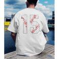 Vintage Distressed Baseball Number 15 Jersey Player Uniform Men's Back Print T-Shirt Vintage Distressed Baseball Number 15 Jersey Player Uniform Men's Back Print T-Shirt