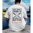 They Don’t Think It Be Like It Is But It Do Baseball Men's Back Print T-Shirt They Don’t Think It Be Like It Is But It Do Baseball Men's Back Print T-Shirt