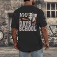 100 Days Of School Baseball 100th Day Of School Coquette Bow Men's Back Print T-Shirt 100 Days Of School Baseball 100th Day Of School Coquette Bow Men's Back Print T-Shirt