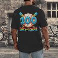 100 Days Of School Baseball Drip Boys 100th Day Of School Men's Back Print T-Shirt 100 Days Of School Baseball Drip Boys 100th Day Of School Men's Back Print T-Shirt