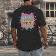 100 Days Of School Baseball Drip Boys Kids 100th Day Men's Back Print T-Shirt