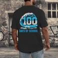 100 Days Of School Baseball Drip Ice Cream Kid Boy 100th Day Men's Back Print T-Shirt 100 Days Of School Baseball Drip Ice Cream Kid Boy 100th Day Men's Back Print T-Shirt