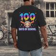 100 Days Of School Baseball Ice Cream Drip Kids Boys Teacher Men's Back Print T-Shirt 100 Days Of School Baseball Ice Cream Drip Kids Boys Teacher Men's Back Print T-Shirt
